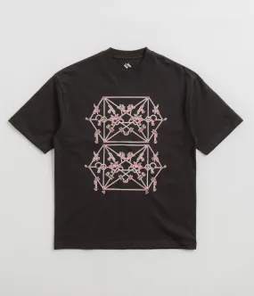 Odor Resistant Bohemian The Trilogy Tapes Envelope Goat T-Shirt - Black