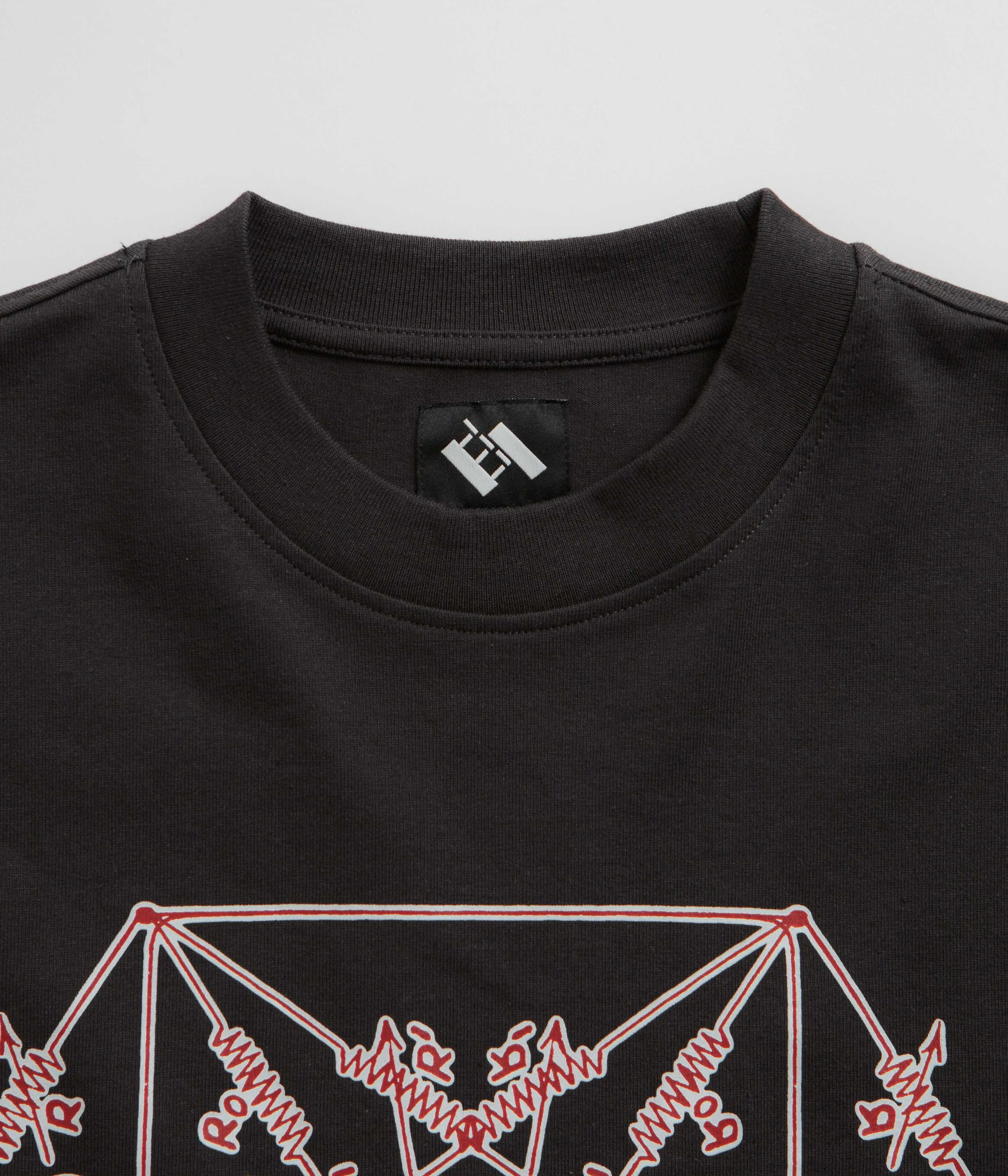 The Trilogy Tapes Envelope Goat T-Shirt - Black Easy to move in