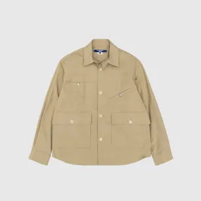 Eco-friendly Backpacking Trip MULTI-POCKET OVER SHIRT