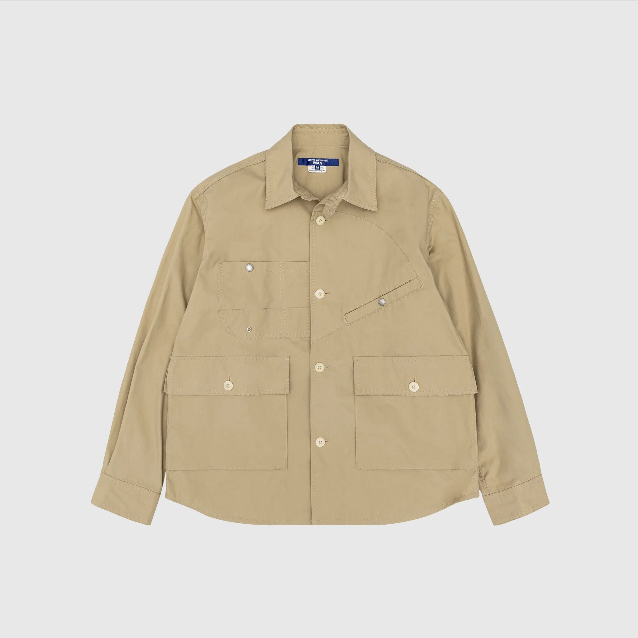 Eco-friendly Backpacking Trip MULTI-POCKET OVER SHIRT