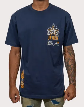 Blac Leaf Juren Ice Cold Navy Tee Street Edge