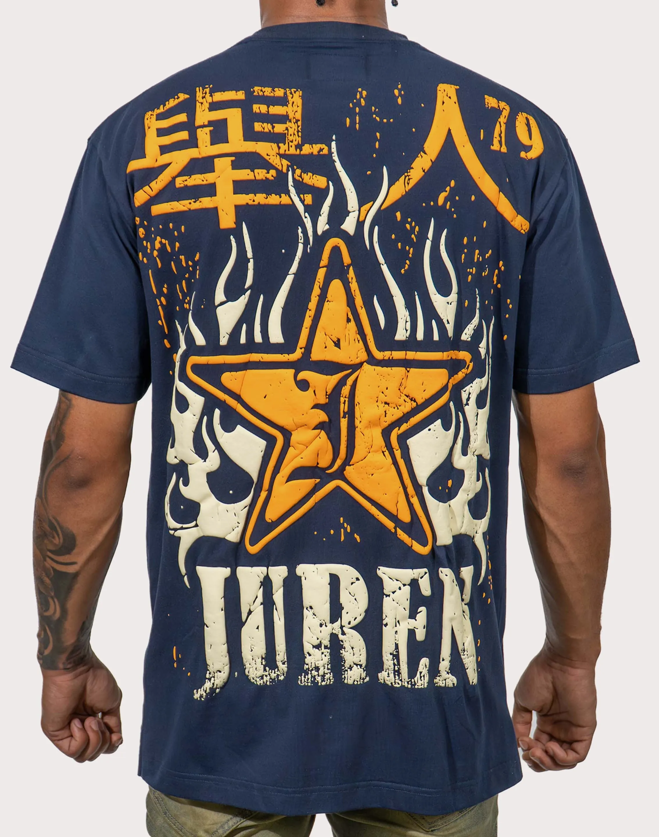 Blac Leaf Juren Ice Cold Navy Tee Street Icon