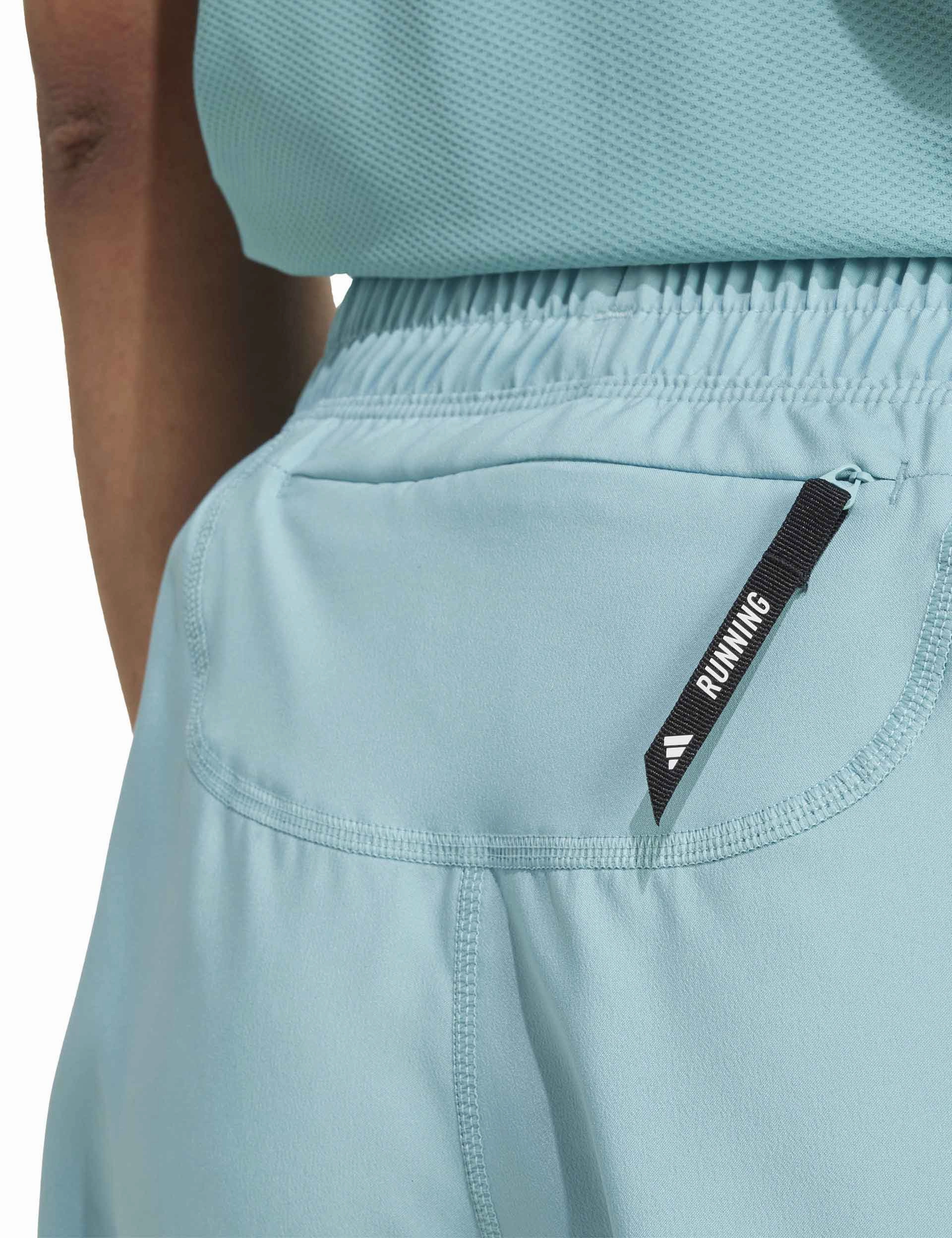 construction work Own the Run Shorts - Mint Ton