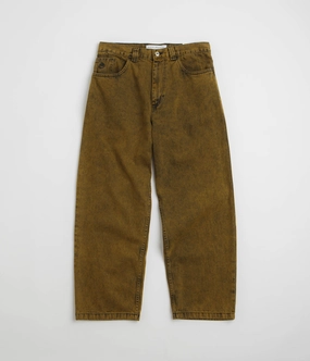 Polar Big Boy Jeans - Yellow Black / Black AntibacterialCoating
