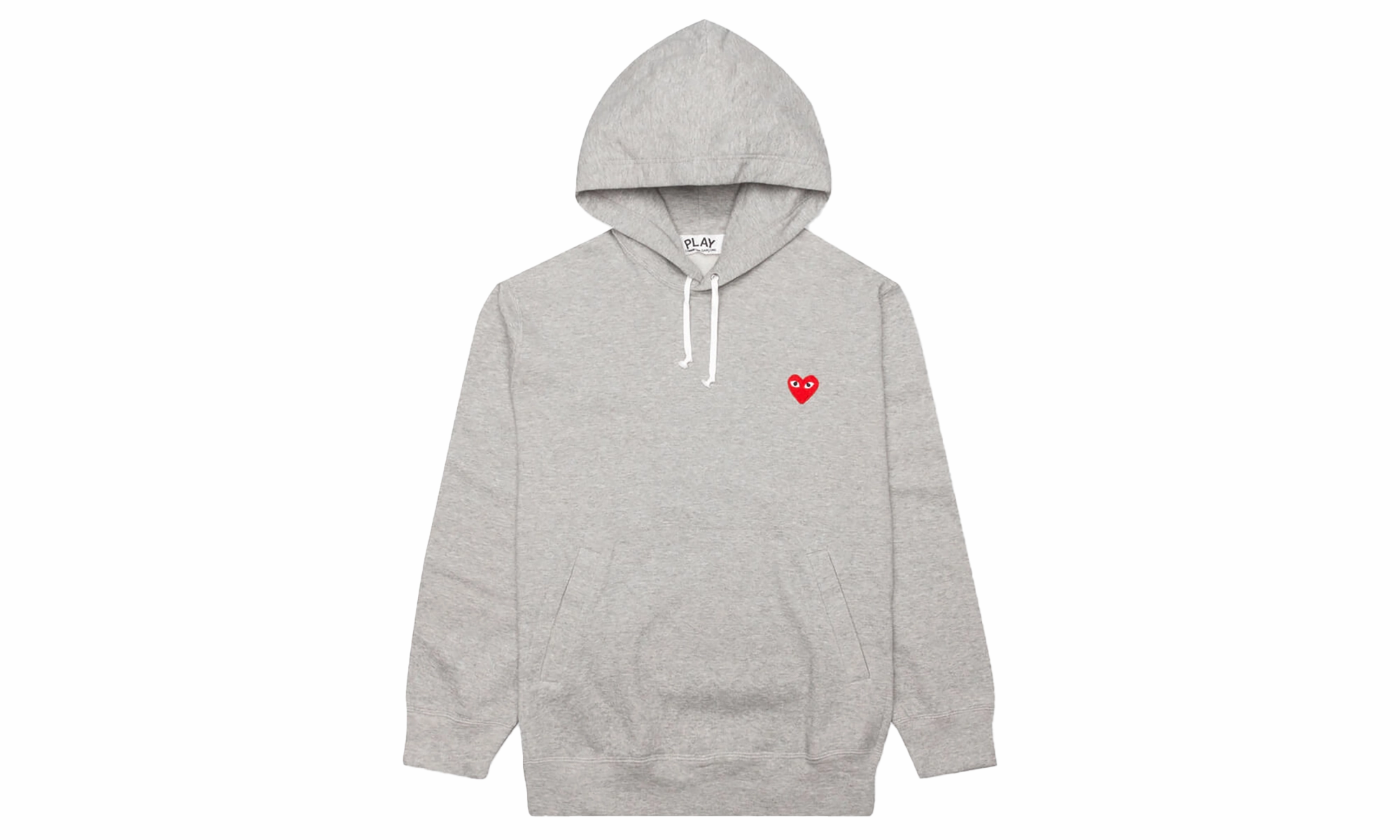 Multi Heart Zip Up Hoodie "Grey"