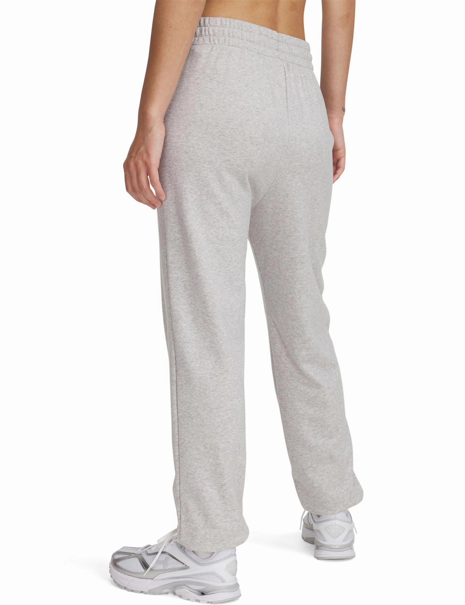 Bonded Seam Durability Rival Terry Joggers - Mod Grey Light Heather/White