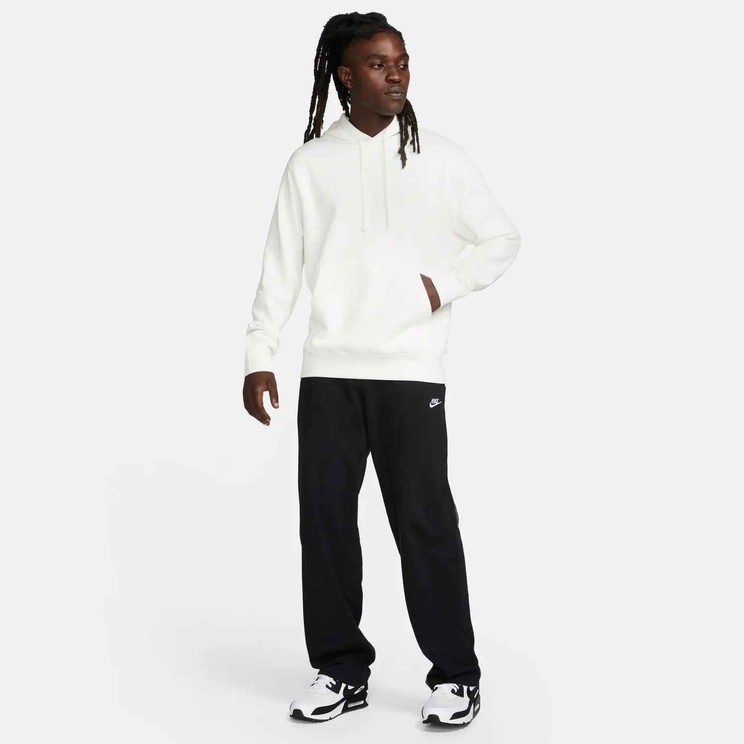 Club Fleece PO Hoody - Mens Reinforced Edges Concert Vibe