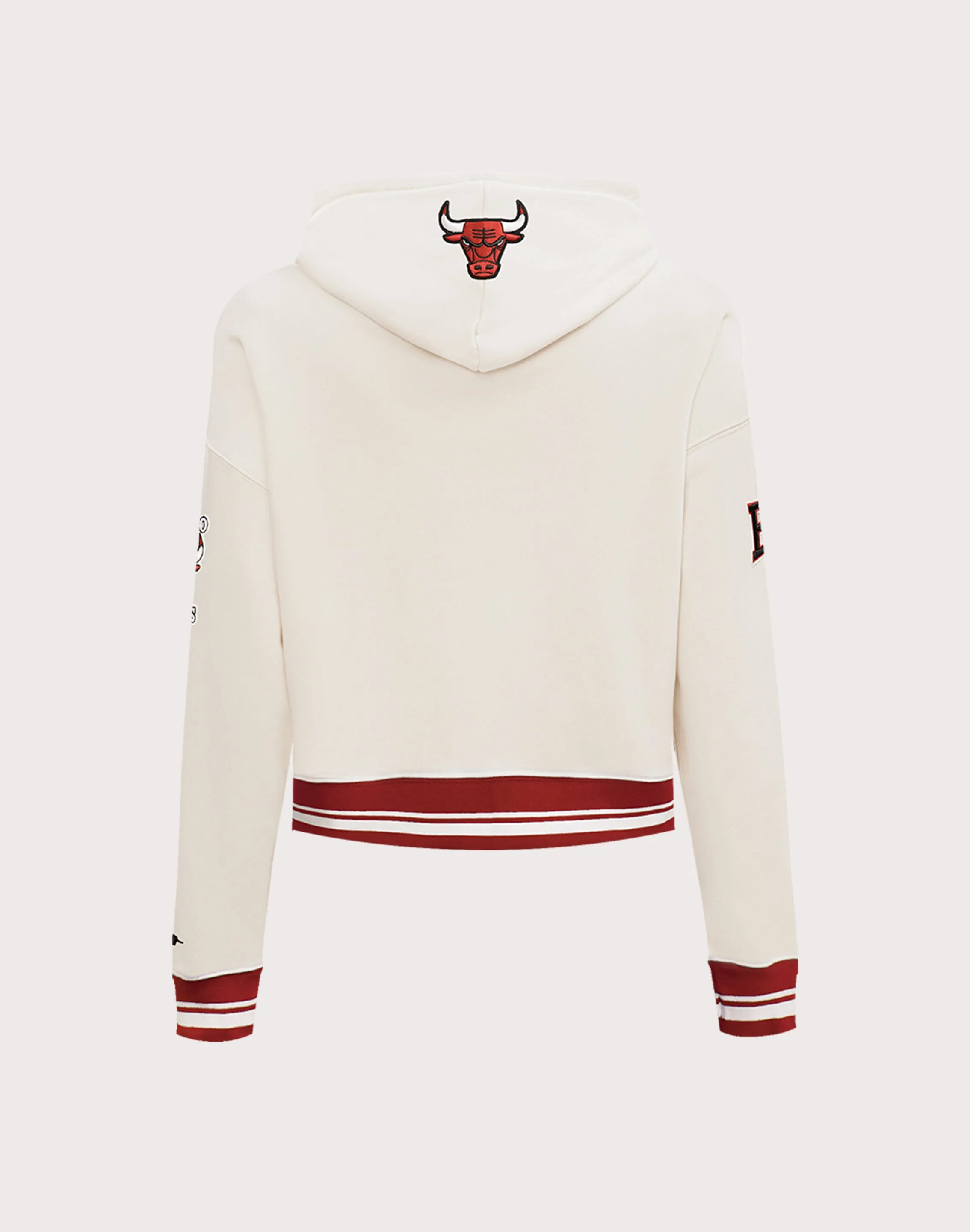 Ergonomic Cut Pro Standard NBA Chicago Bulls Retro Classic Cropped Hoodie
