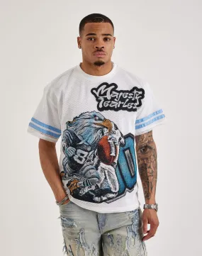 Majestik Eagle Mesh Tee Modern Chic