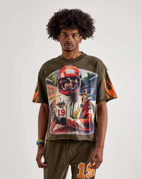 BKYS  Waves Short Sleeve Tee Linen Soul