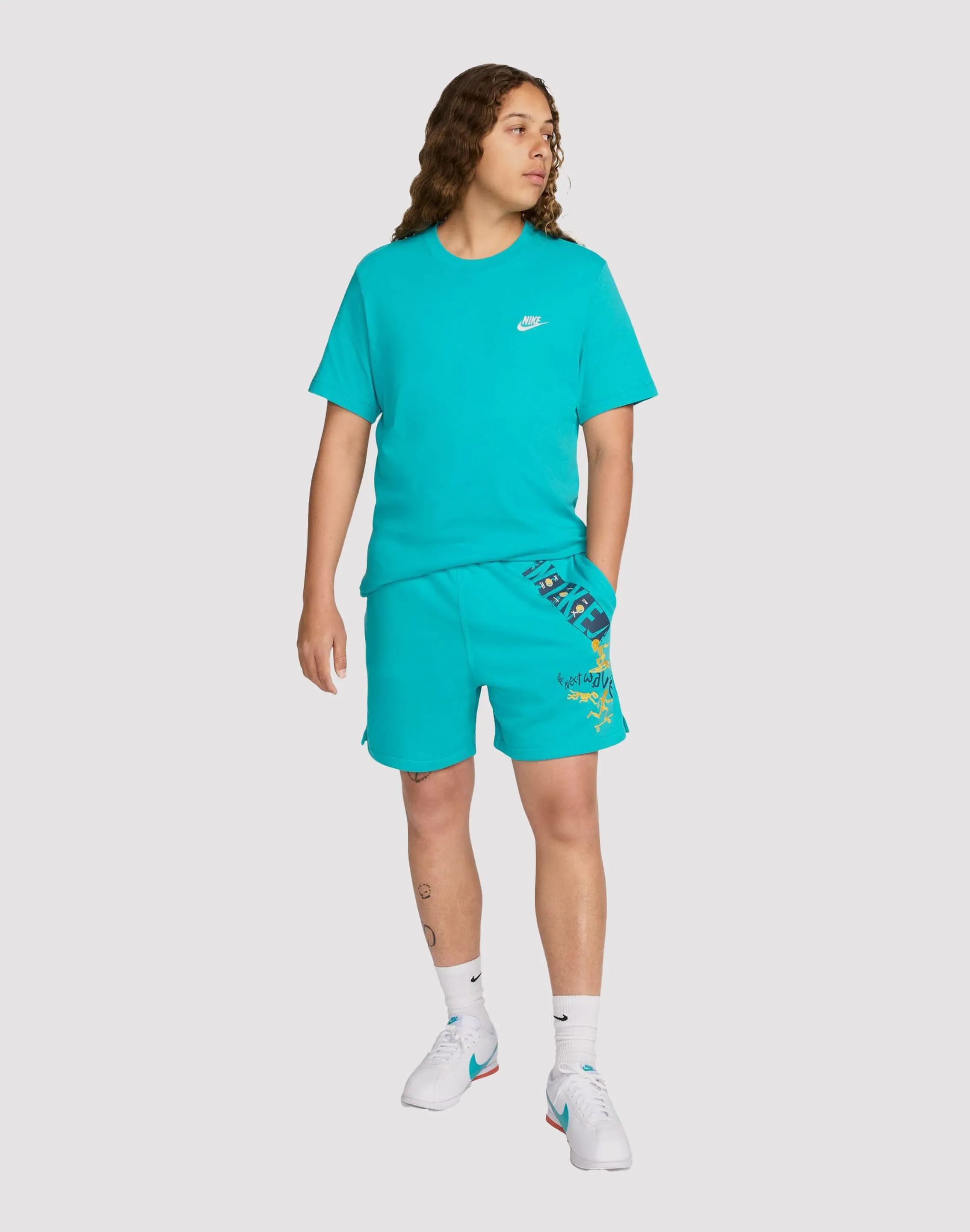 Ventilated Back Panel Harbor Style Nike Club French Terry Flow Shorts