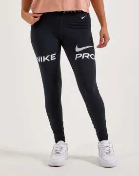 Nike Pro Mid-Rise 7/8 Leggings Inner Glow