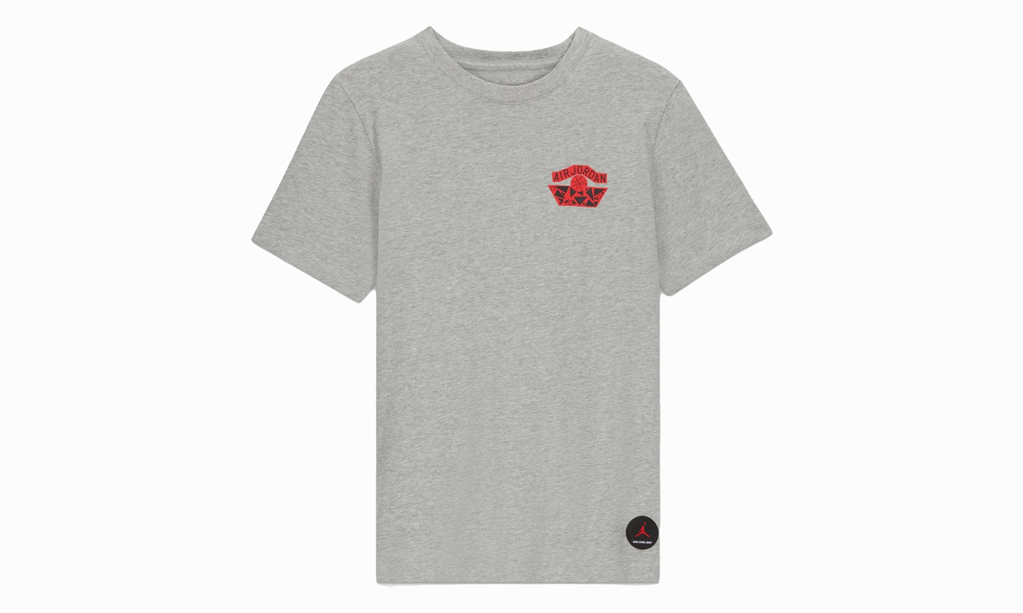 Jordan x Nina Chanel Abney Women's T-shirt "Grey" LowMaintenanceFabric Leather Core