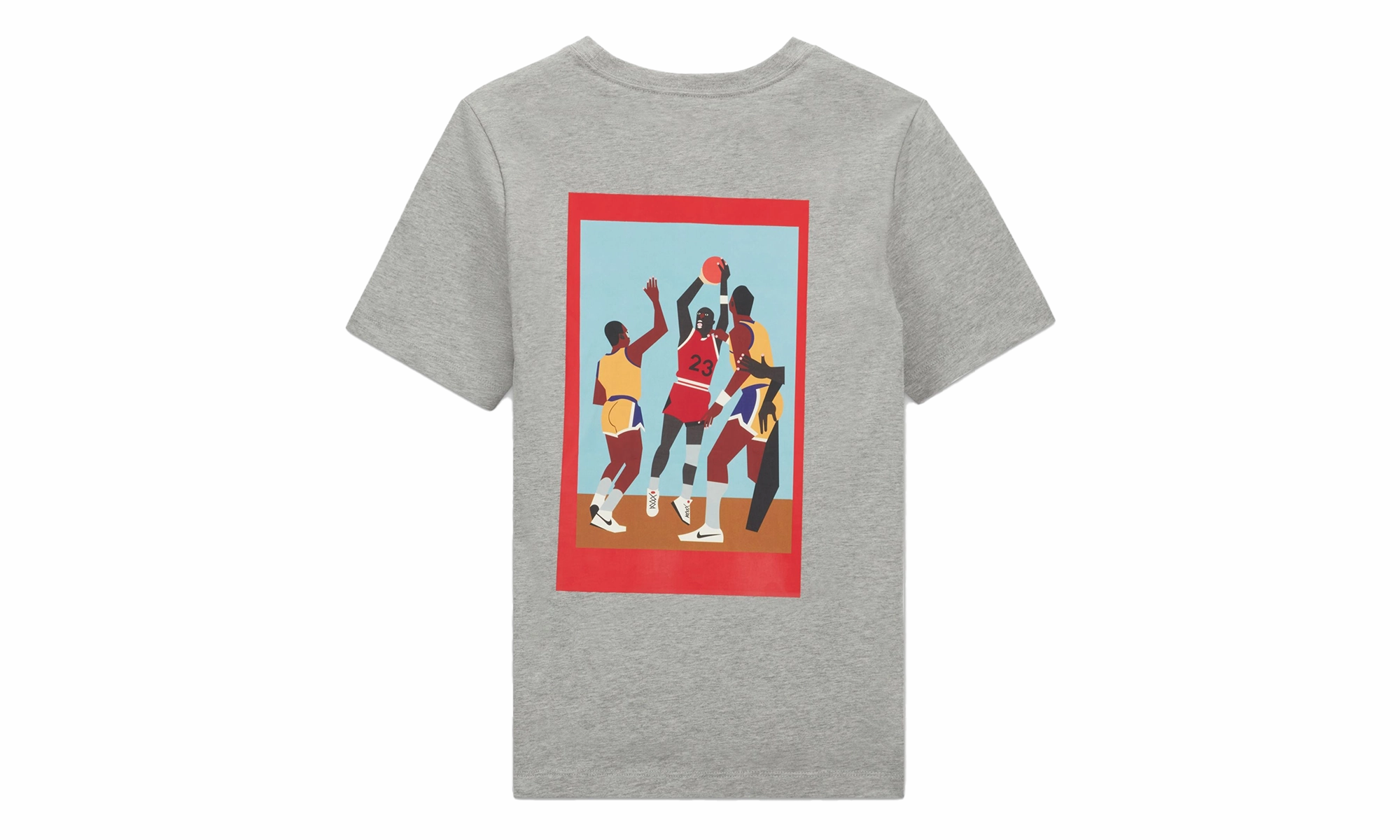 Jordan x Nina Chanel Abney Women's T-shirt "Grey" Ventilation Panels