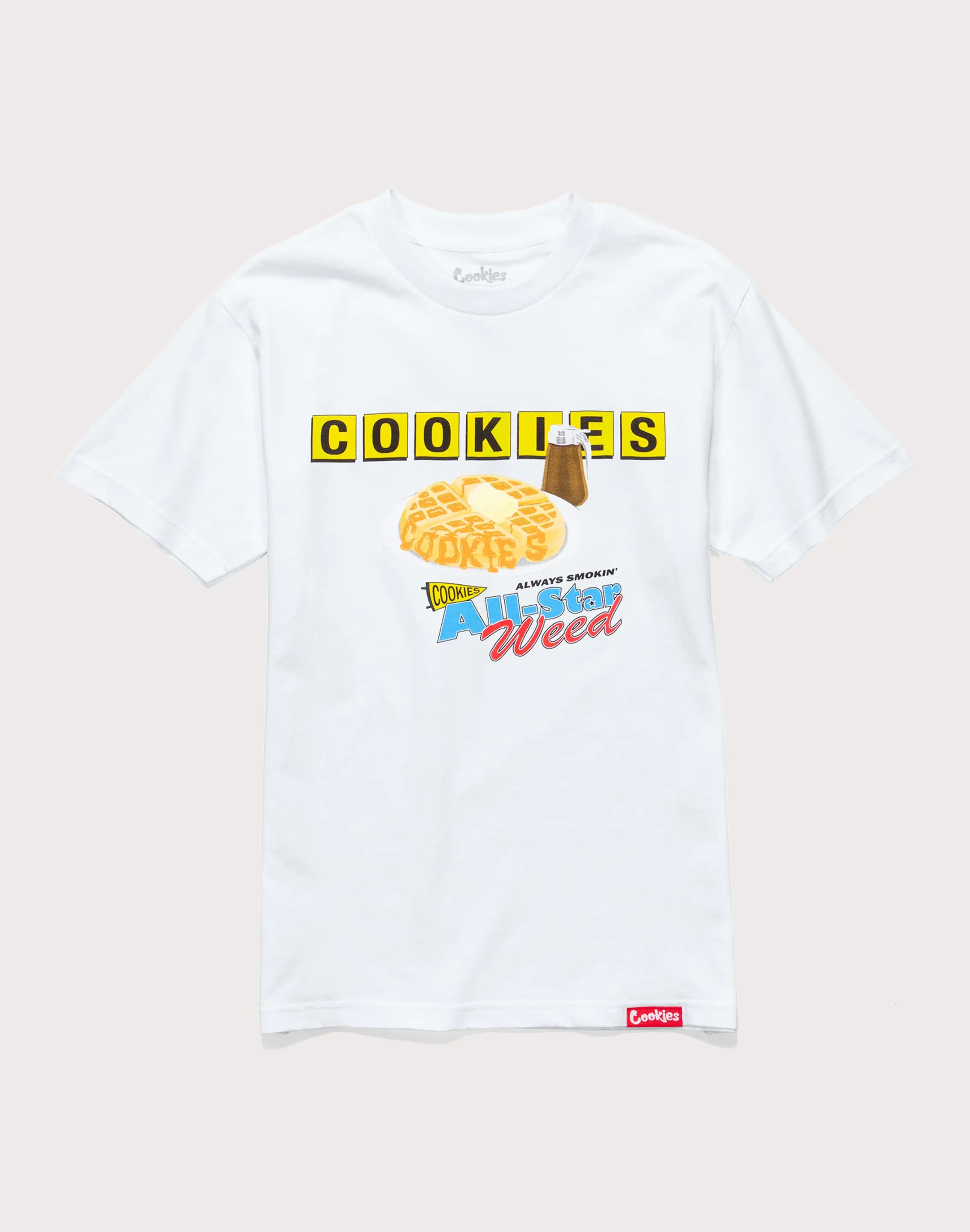 Cookies Sf All Star White Tee Holiday Ease Chill Fit