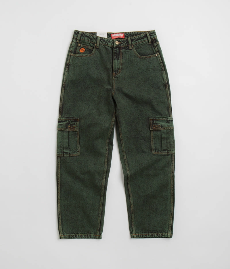 Loose Fit Butter Goods Santosuosso Jeans - Dark Green