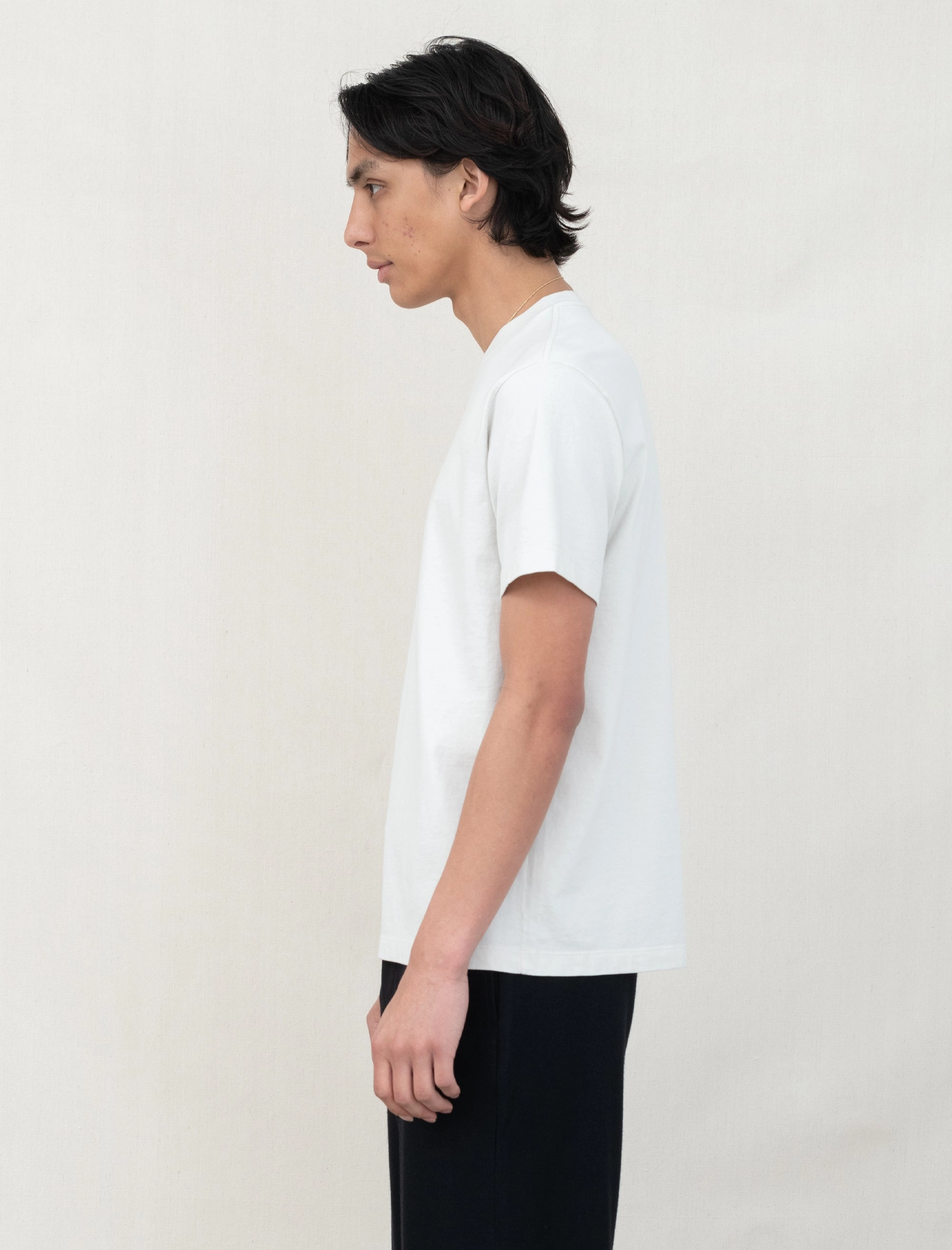 Municipal T-Shirt (Off White) Smooth Stitching