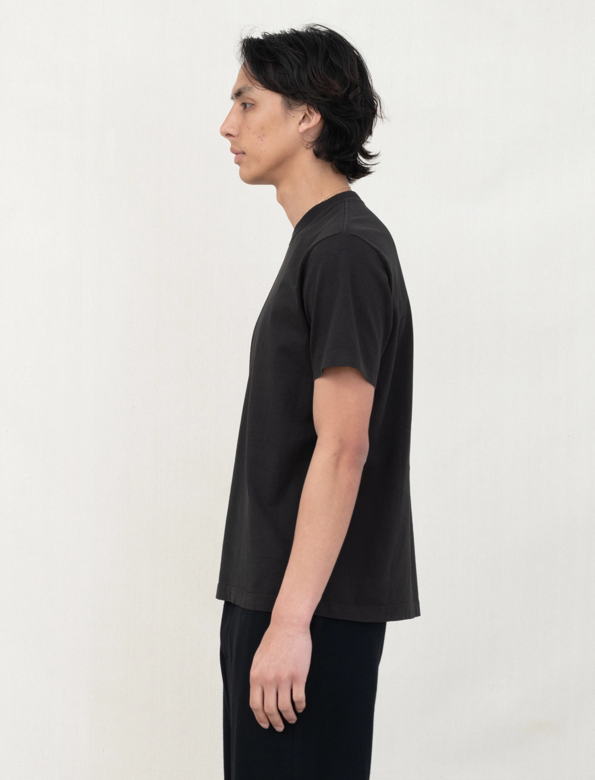 NonIrritating Stitching LowProfile Zipper Municipal T-Shirt (Shadow)