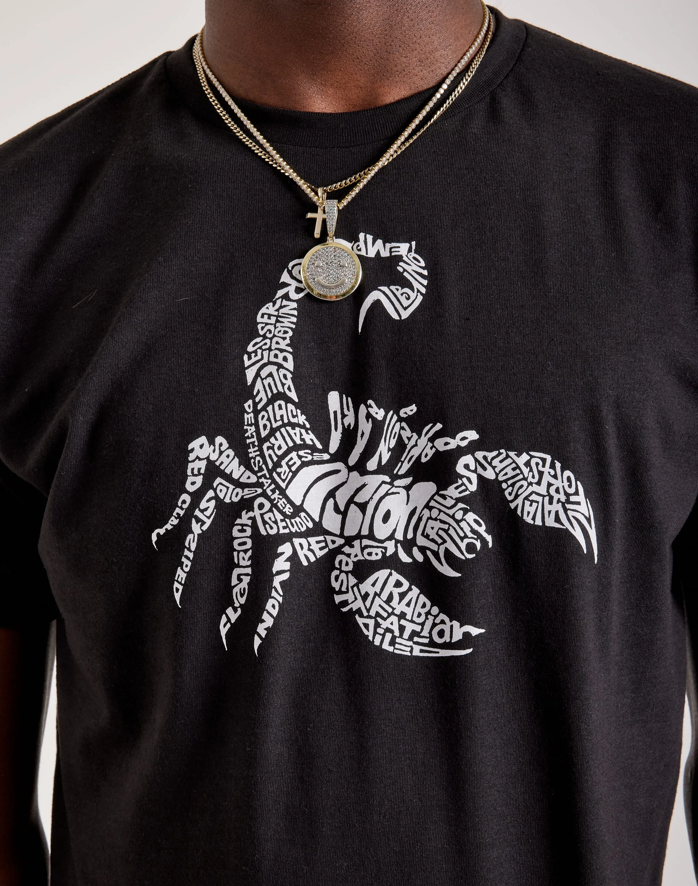 Play Mode LA Pop Art Word Art Scorpion Tee