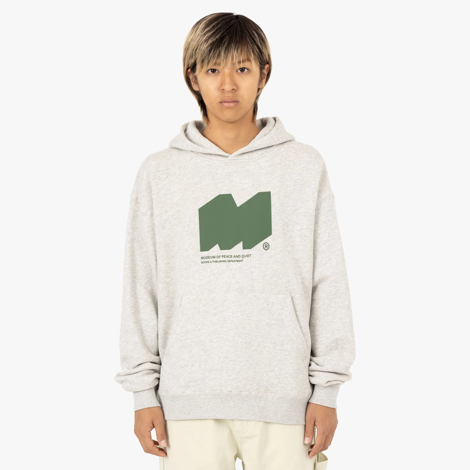 product concert wearability Museum of Peace & Quiet Museum Publishing Pullover Hoodie / Heather