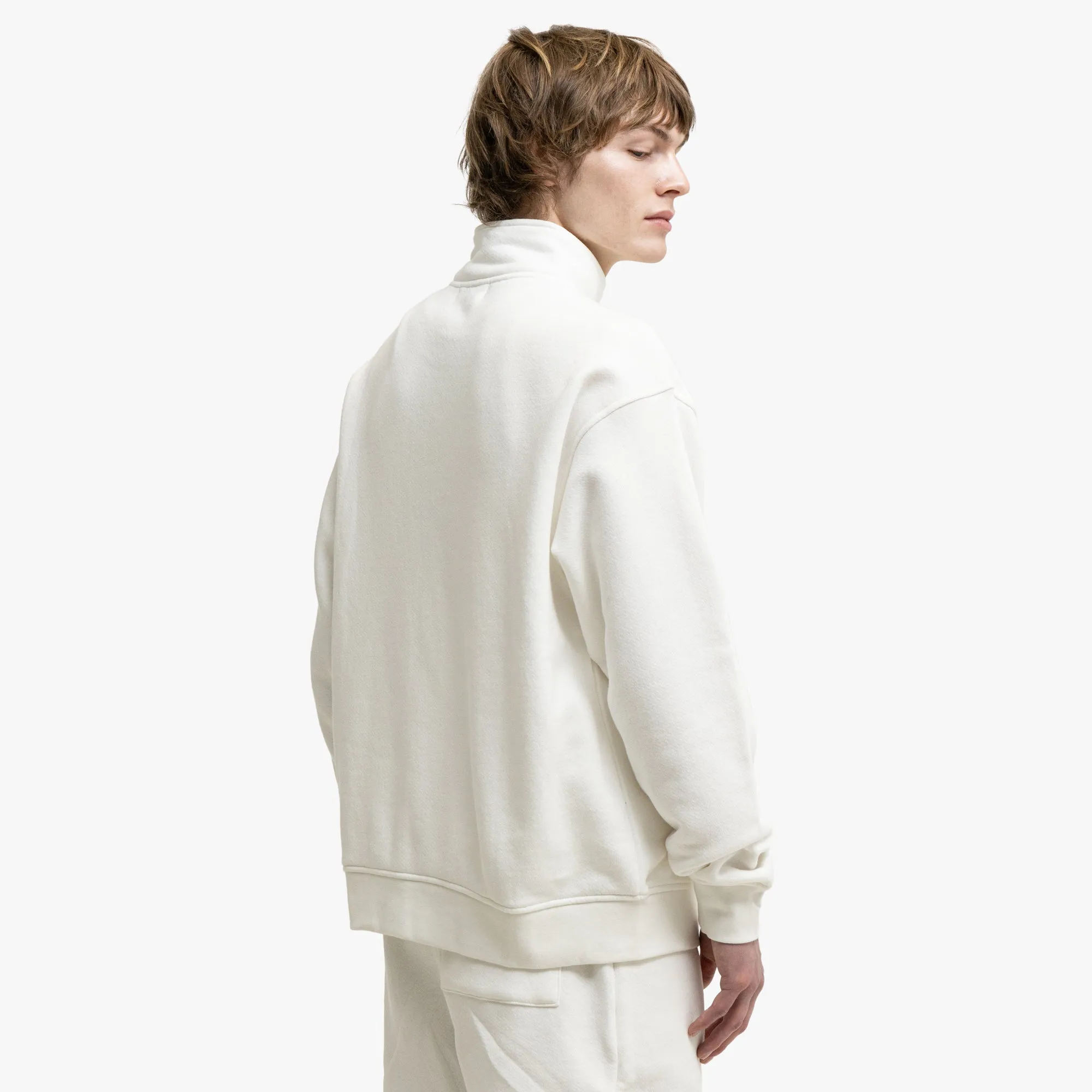 Museum Of Peace & Quiet Quarter Zip Up White Core Comfort product luxury indulgence