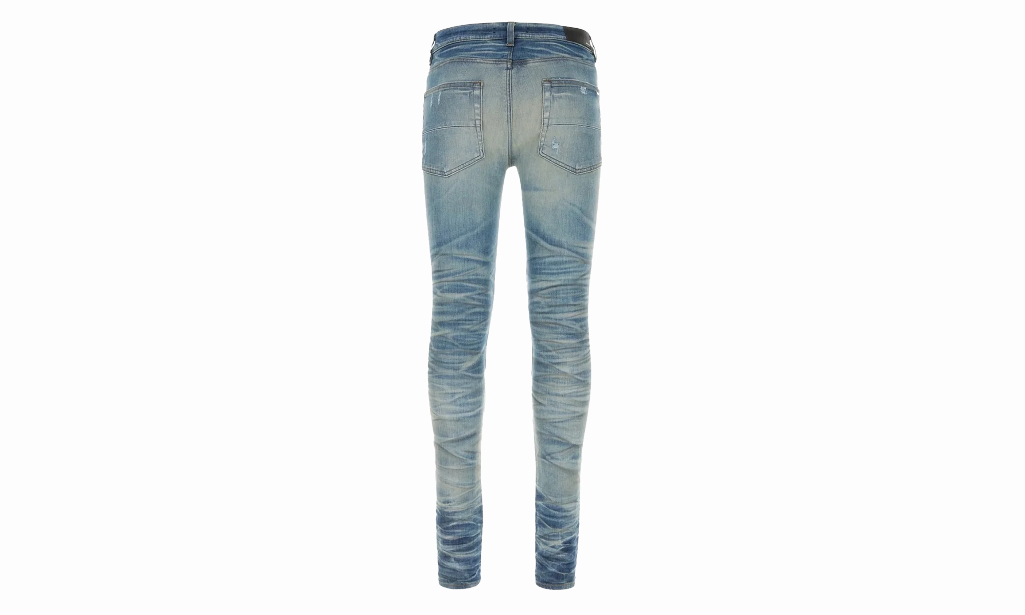 Motion Ease Brunch Outfit Trend Setter Mx1 Leather Jeans "Honeycomb Indigo"