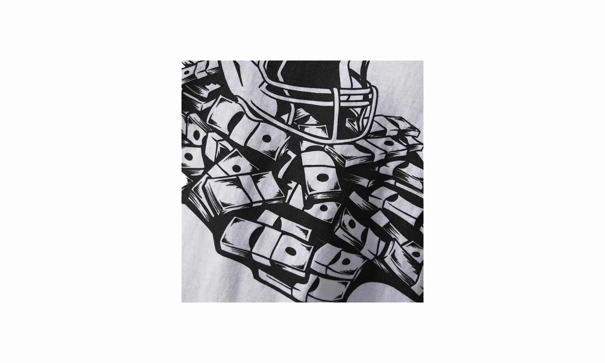 Winter Core LayeredPaneling My Team Eat Savage Speed T-Shirt "White / Black"
