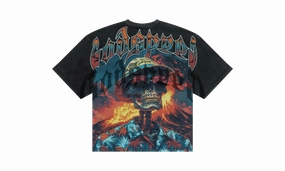 NonRestrictive Movement Natural Disaster T-Shirt "Black Wash"