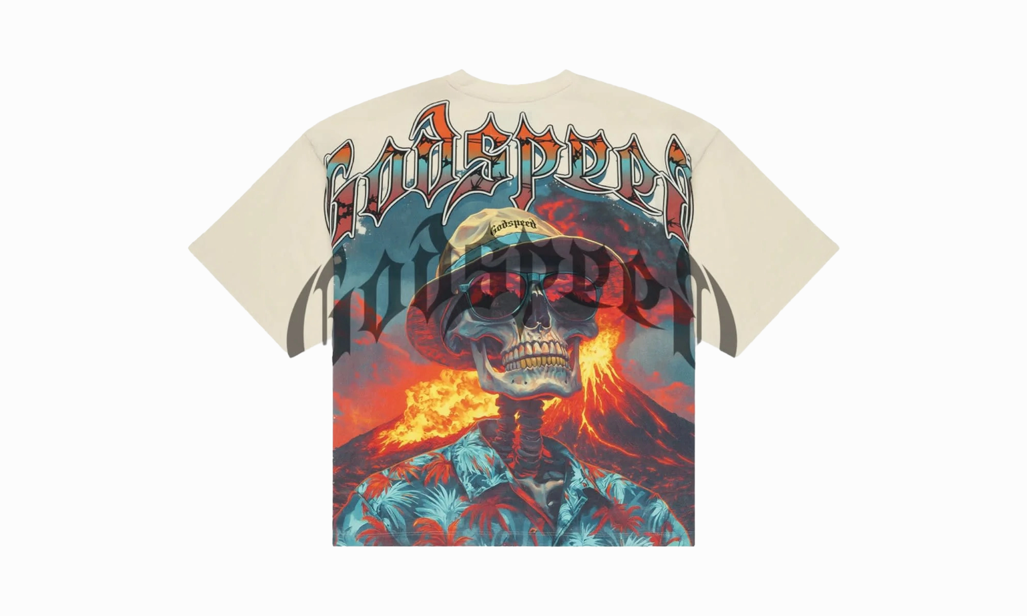 AntibacterialFinish Natural Disaster T-Shirt "Bone"
