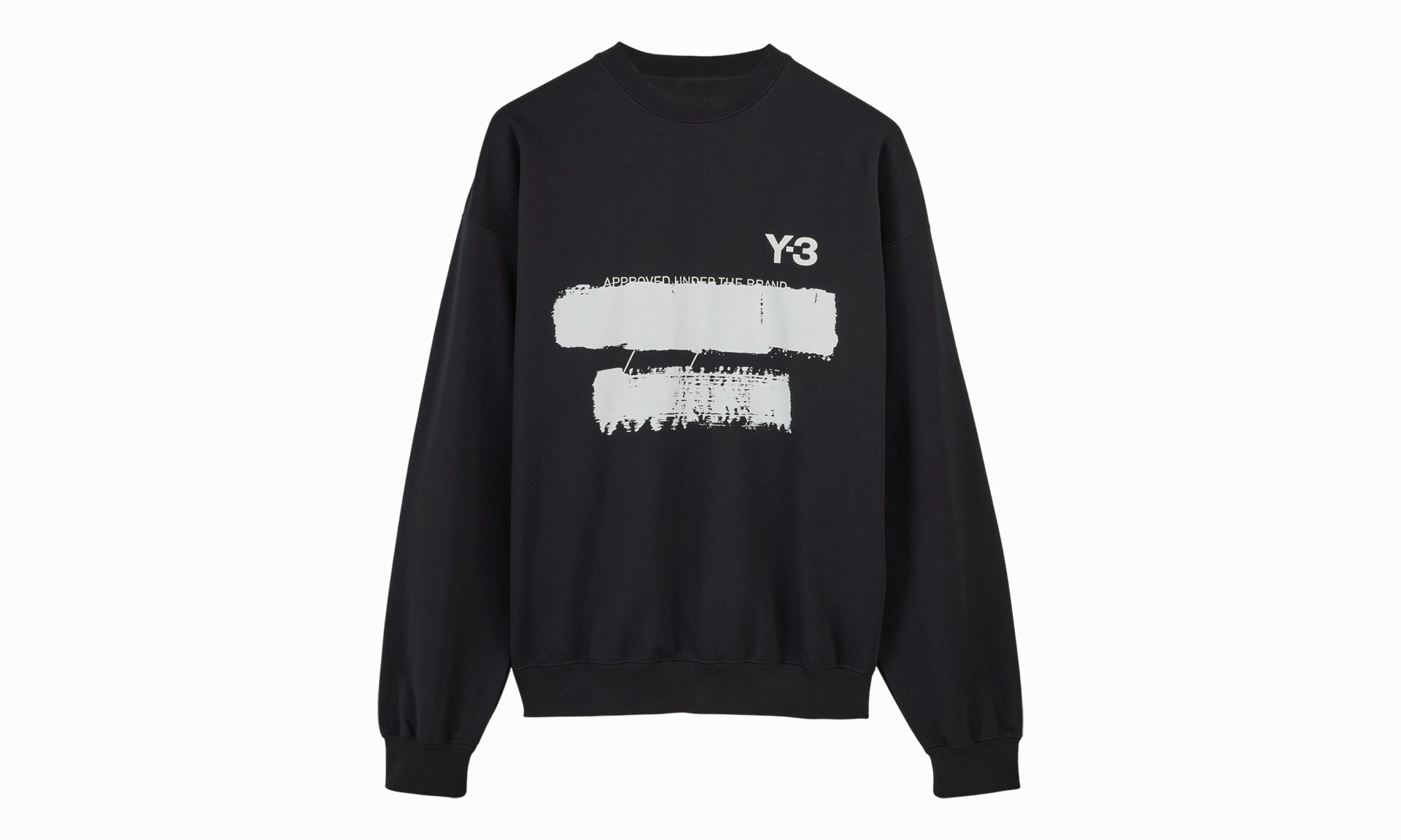 Commute Ease Graphic Sweater "Black"