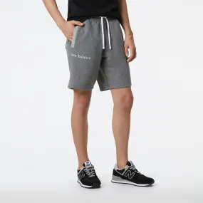 NB Essentials New Balance Fleece Short - Heather charcoal AllDayComfort UniversalFit