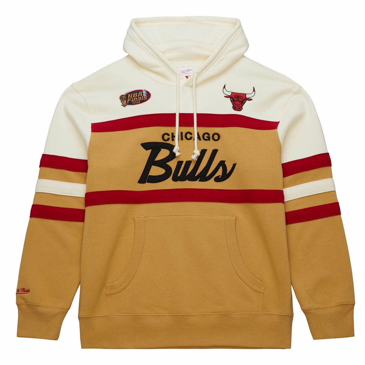 NBA HEAD COACH HOODIE BULLS "Tan-Cream"