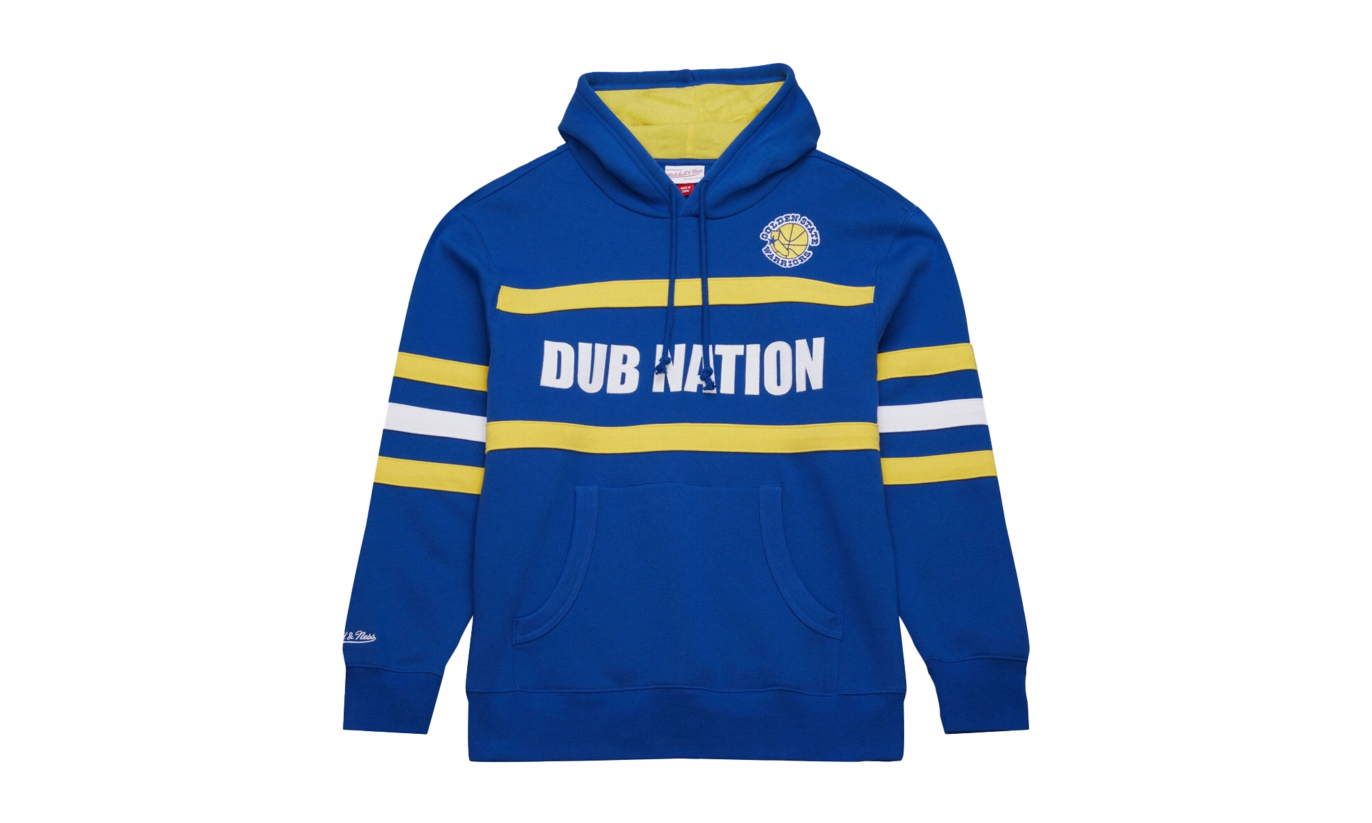 NBA HEAD COACH HOODIE VINTAGE LOGO WARRIORS "Royal"