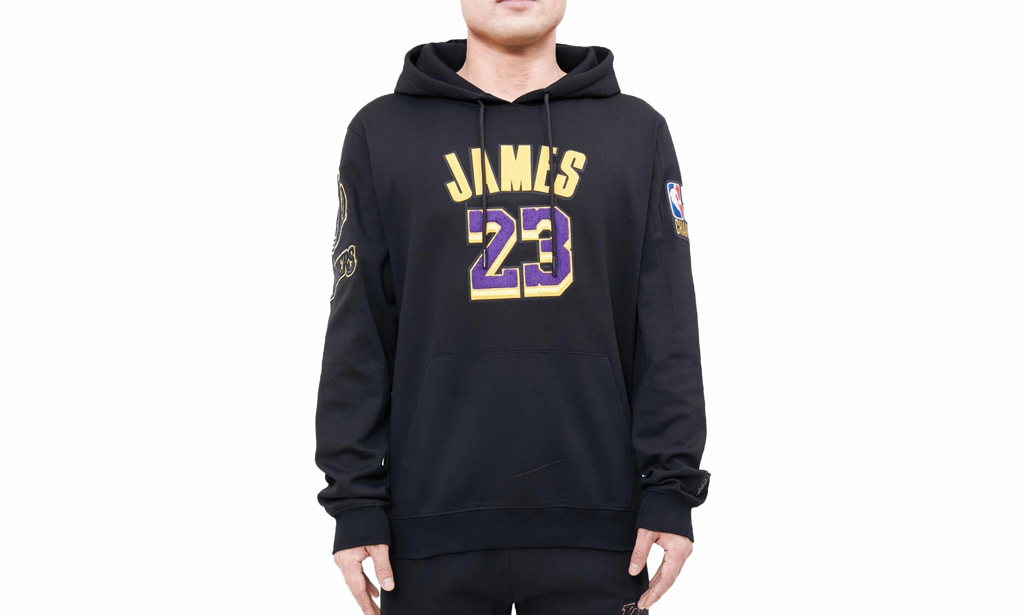 NBA Los Angeles Lakers - Lebron James Hoodie "Black"
