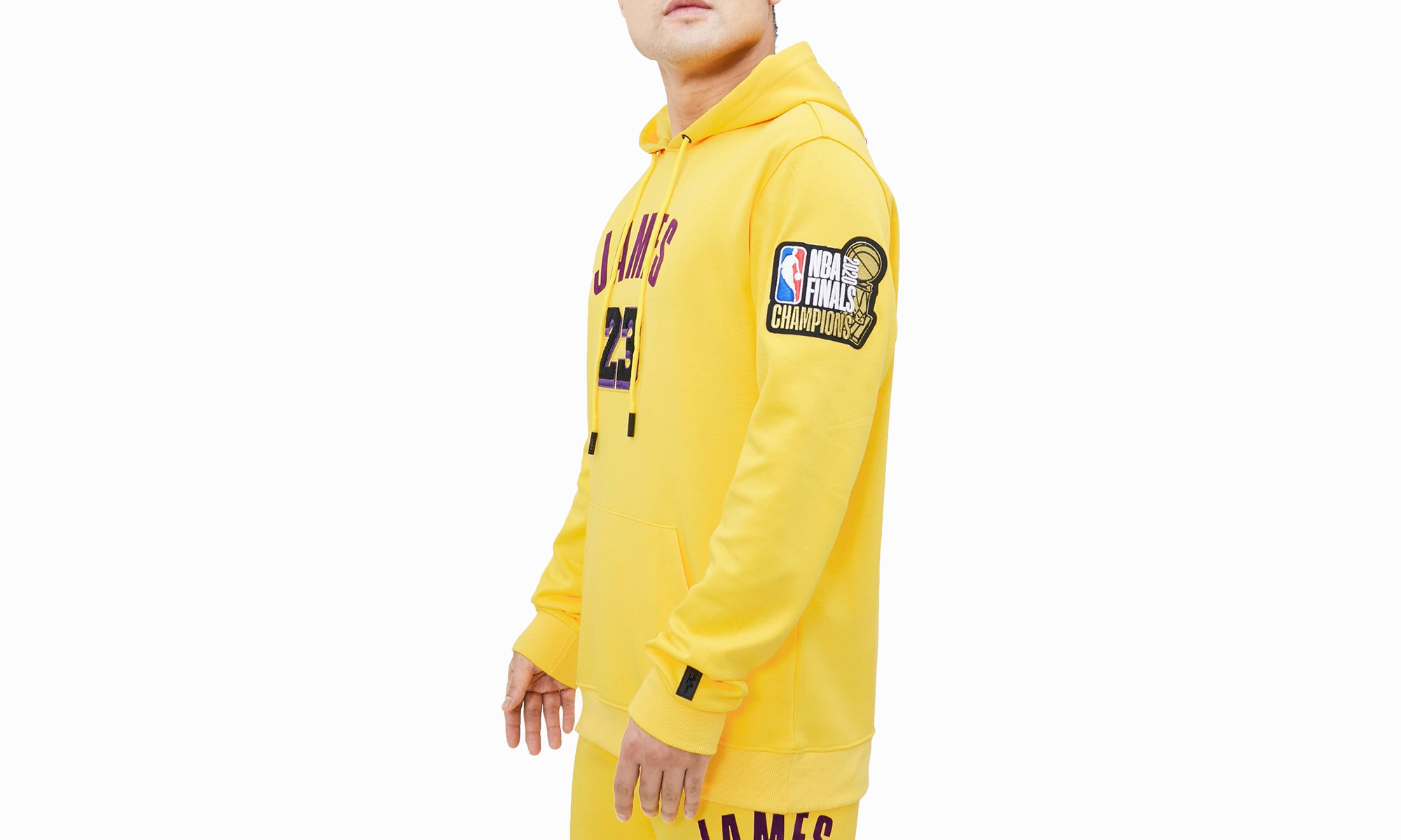 NBA Los Angeles Lakers - Lebron James Hoodie "Yellow"