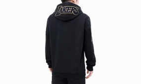NBA Los Angeles Lakers Logo /Purple P/O Hoodie "Black"