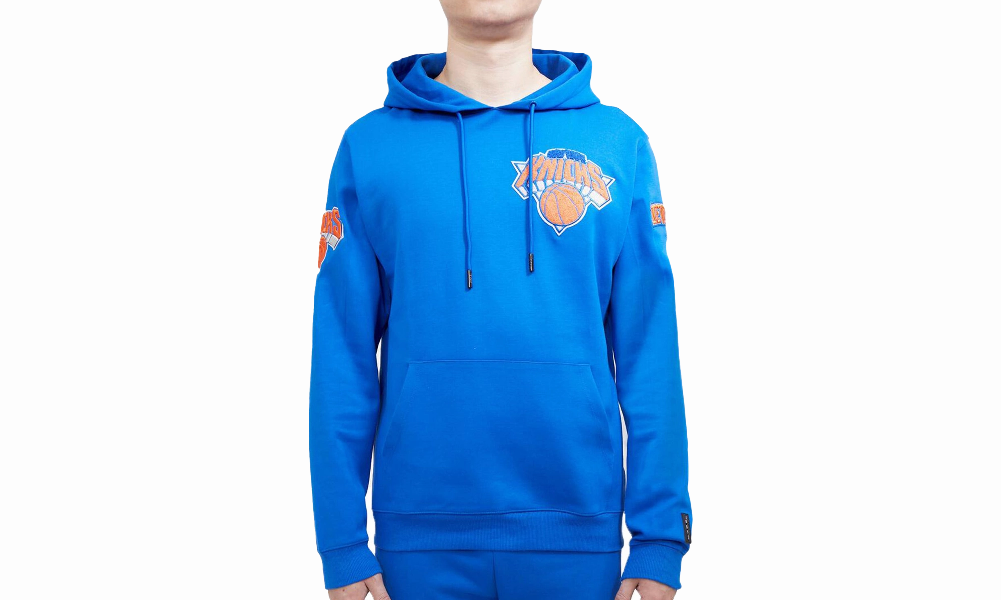 NBA New York Knicks Logo Blended Royal Hoodie "Blue"