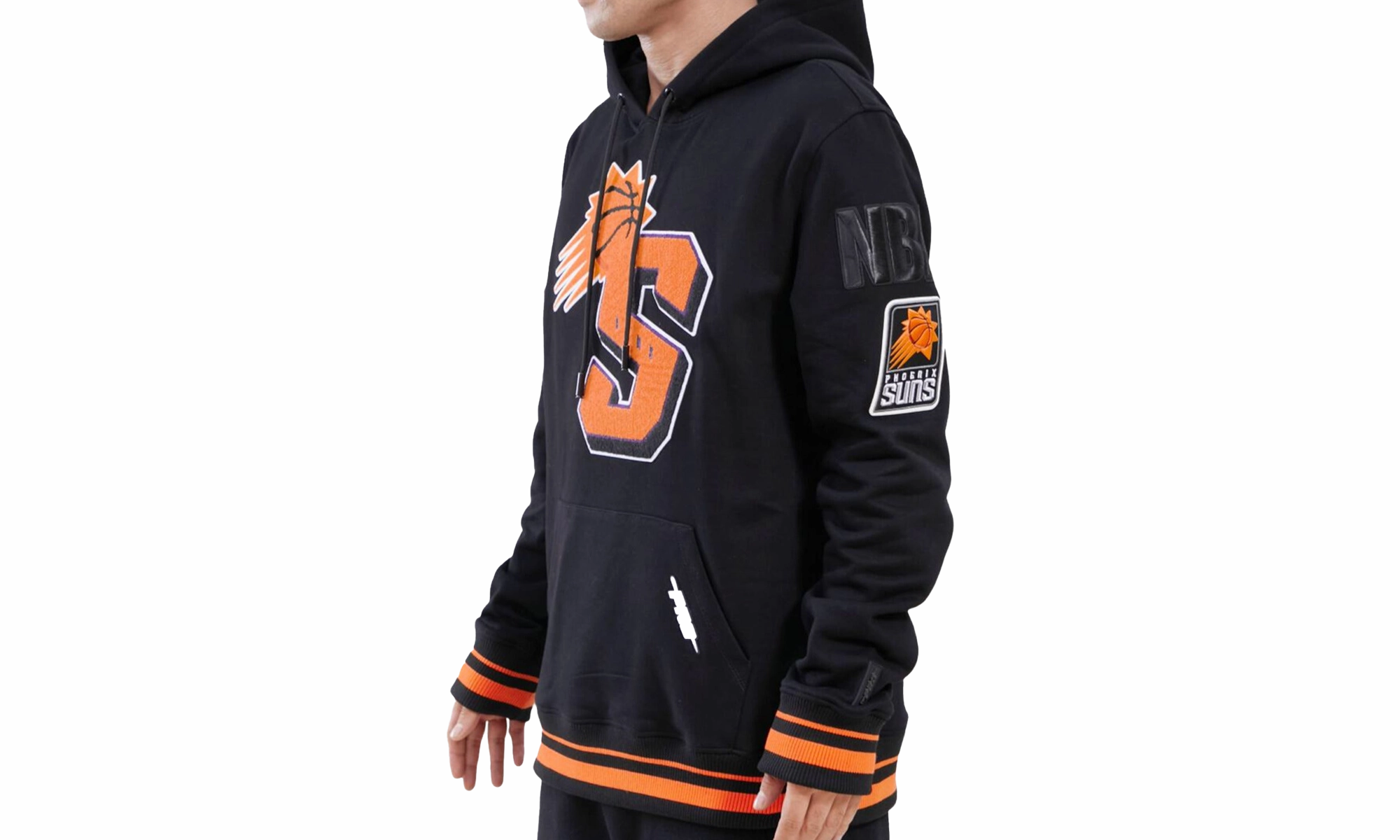 NBA Phoenix Suns Mash Up Logo P/O Hoodie "Black"