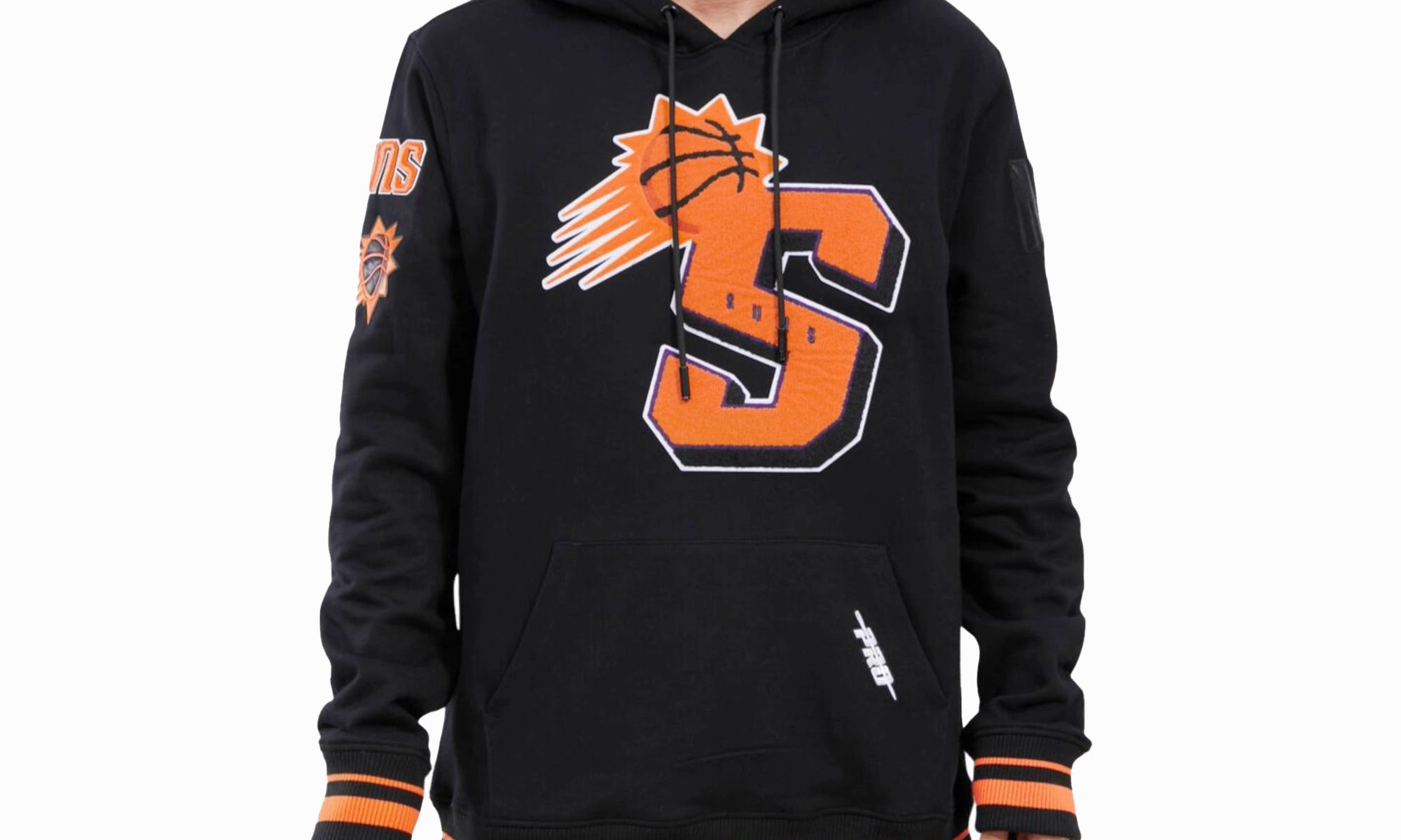 NBA Phoenix Suns Mash Up Logo P/O Hoodie "Black"