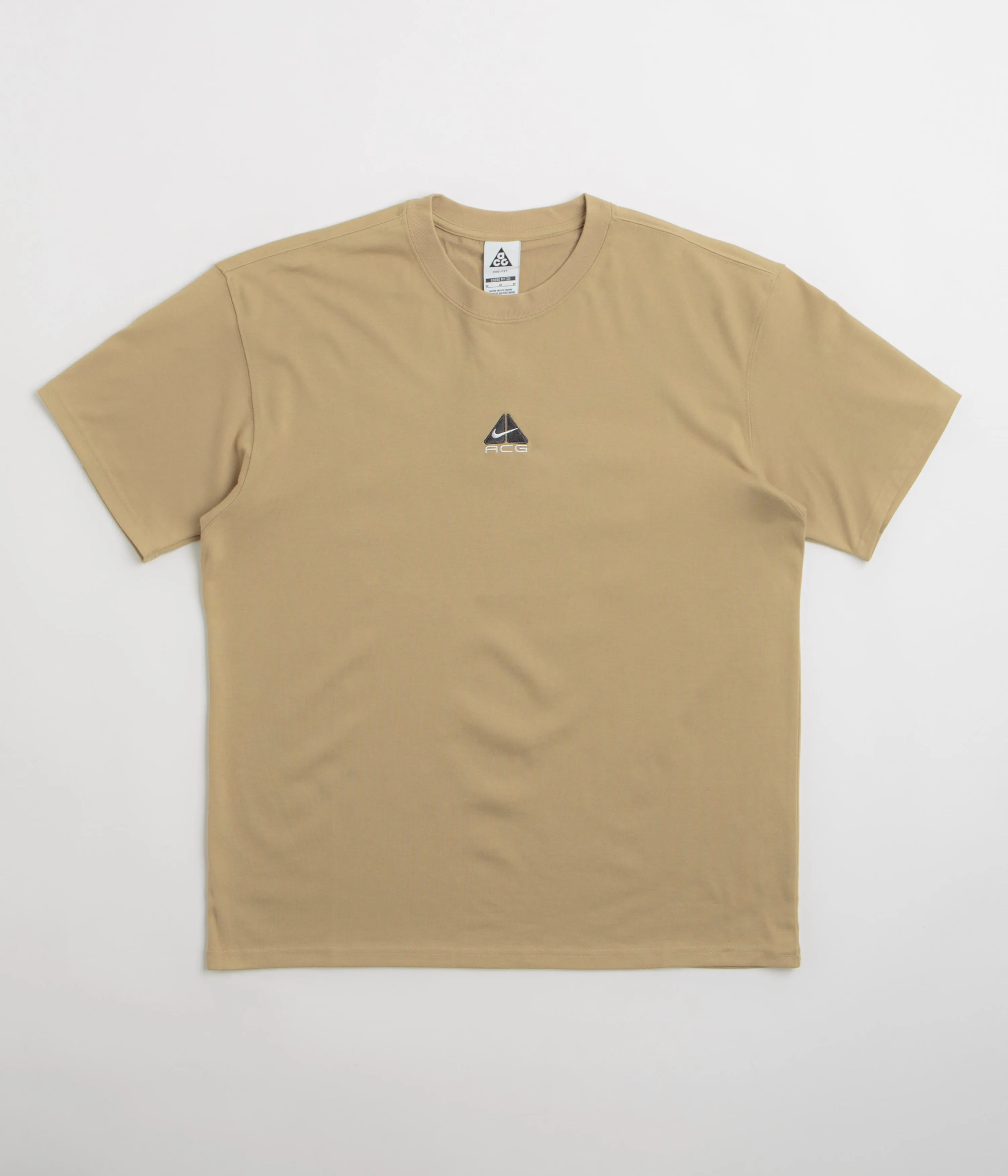 Zip Closure Senior Nike ACG Lungs T-Shirt - Parachute Beige