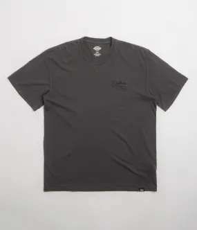 Dickies Rope Chest Logo T-Shirt - Black Tassel accents hook and eye closure