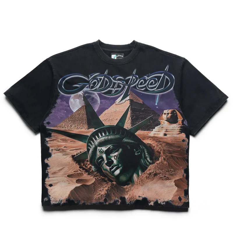 Godspeed New York Mother Cairo Tee - Black Wash trendy season domestic