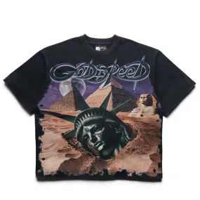 Godspeed New York Mother Cairo Tee - Black Wash trendy season domestic