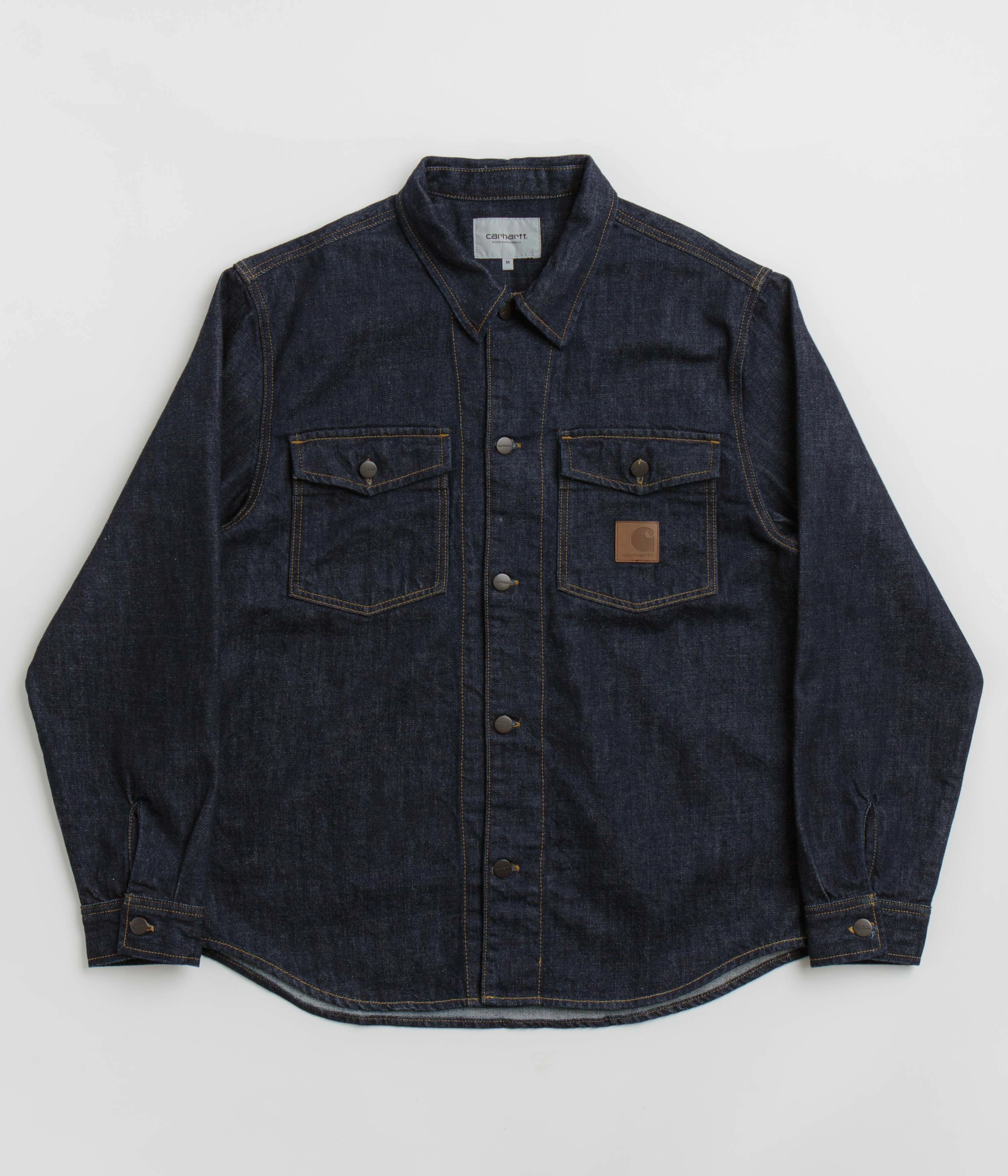 Carhartt Lincoln Shirt Jacket - Blue Rinsed Urban Edge