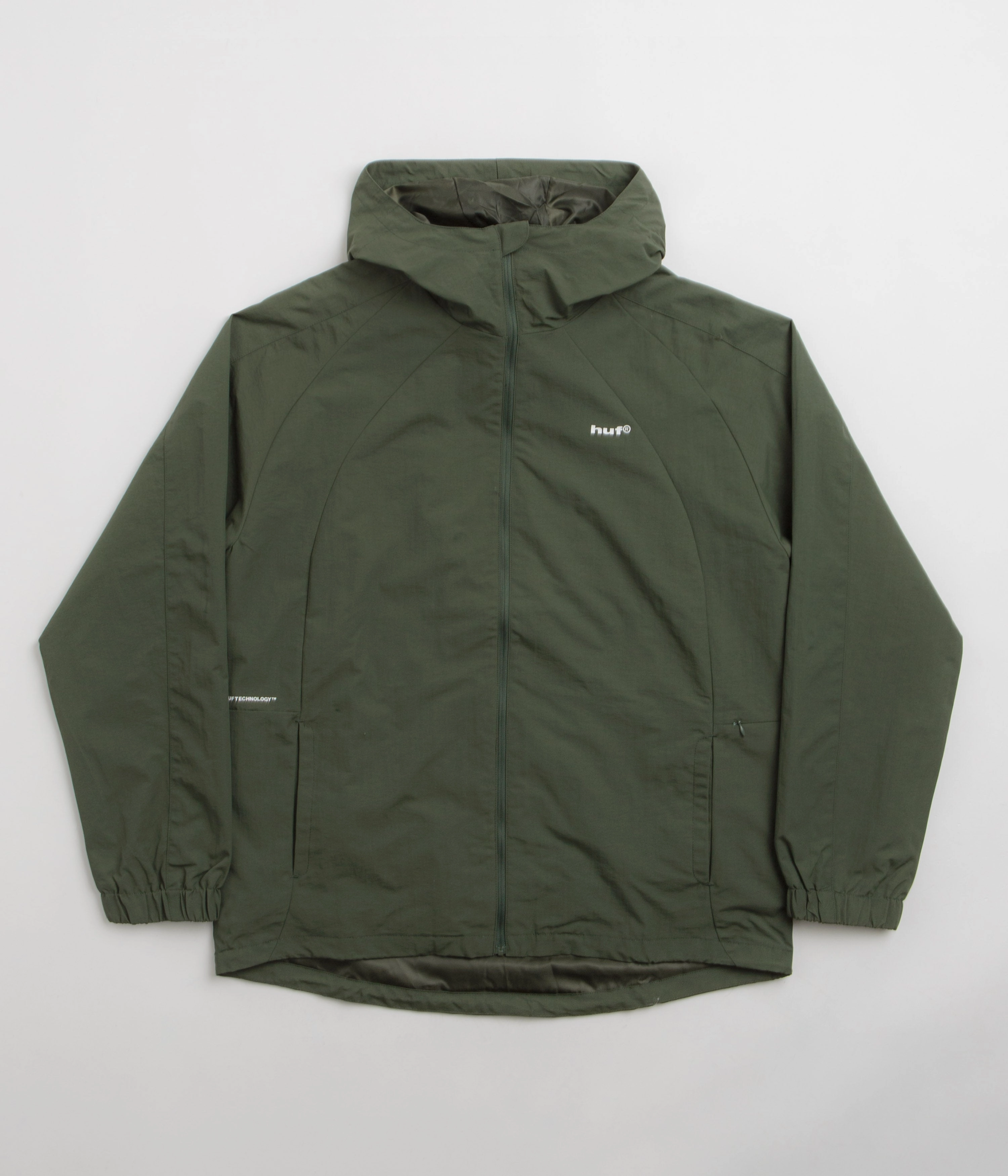 Core Utility HUF Set Shell Jacket - Hunter Green
