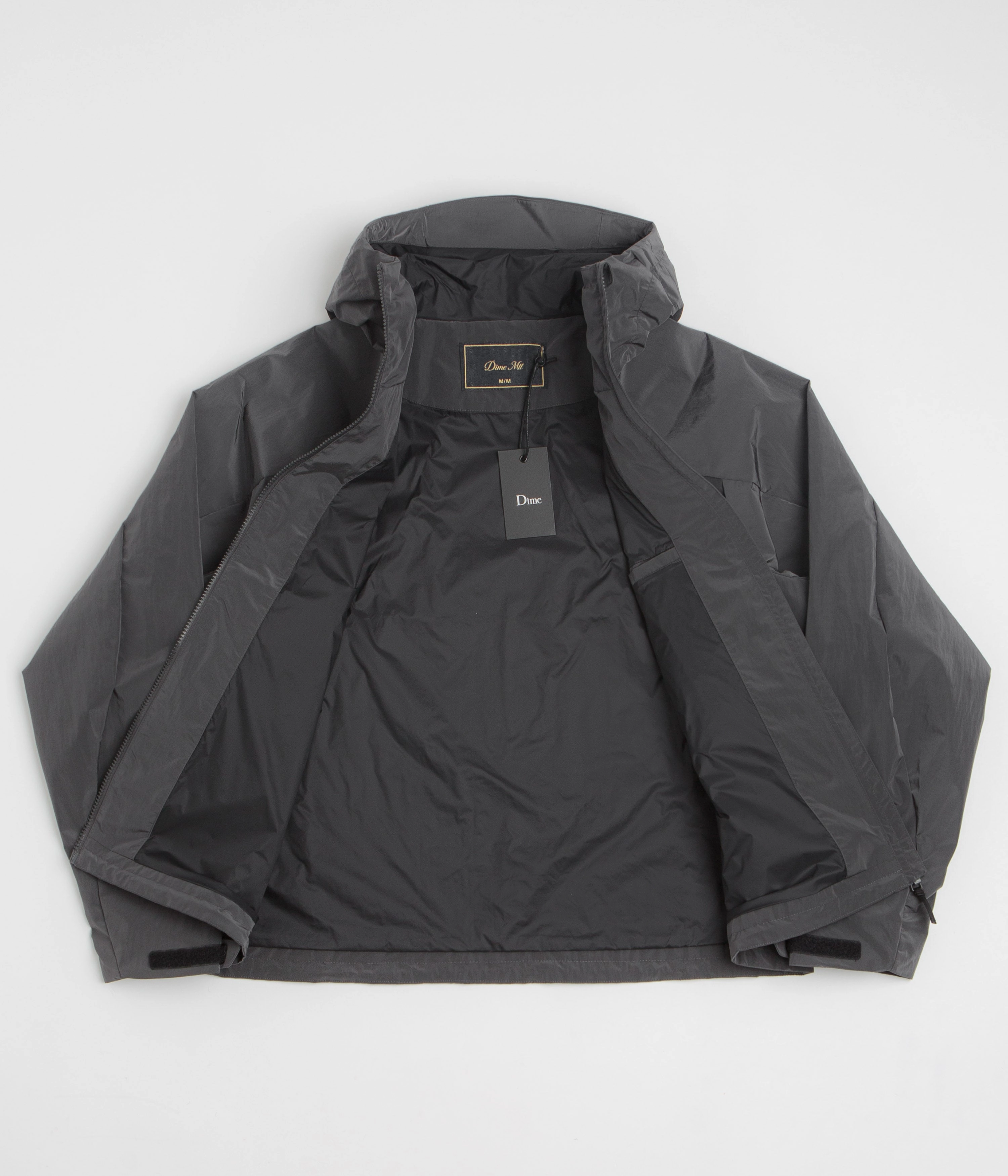 Dime Taffeta Windbreaker Full Zip Jacket - Storm Engage