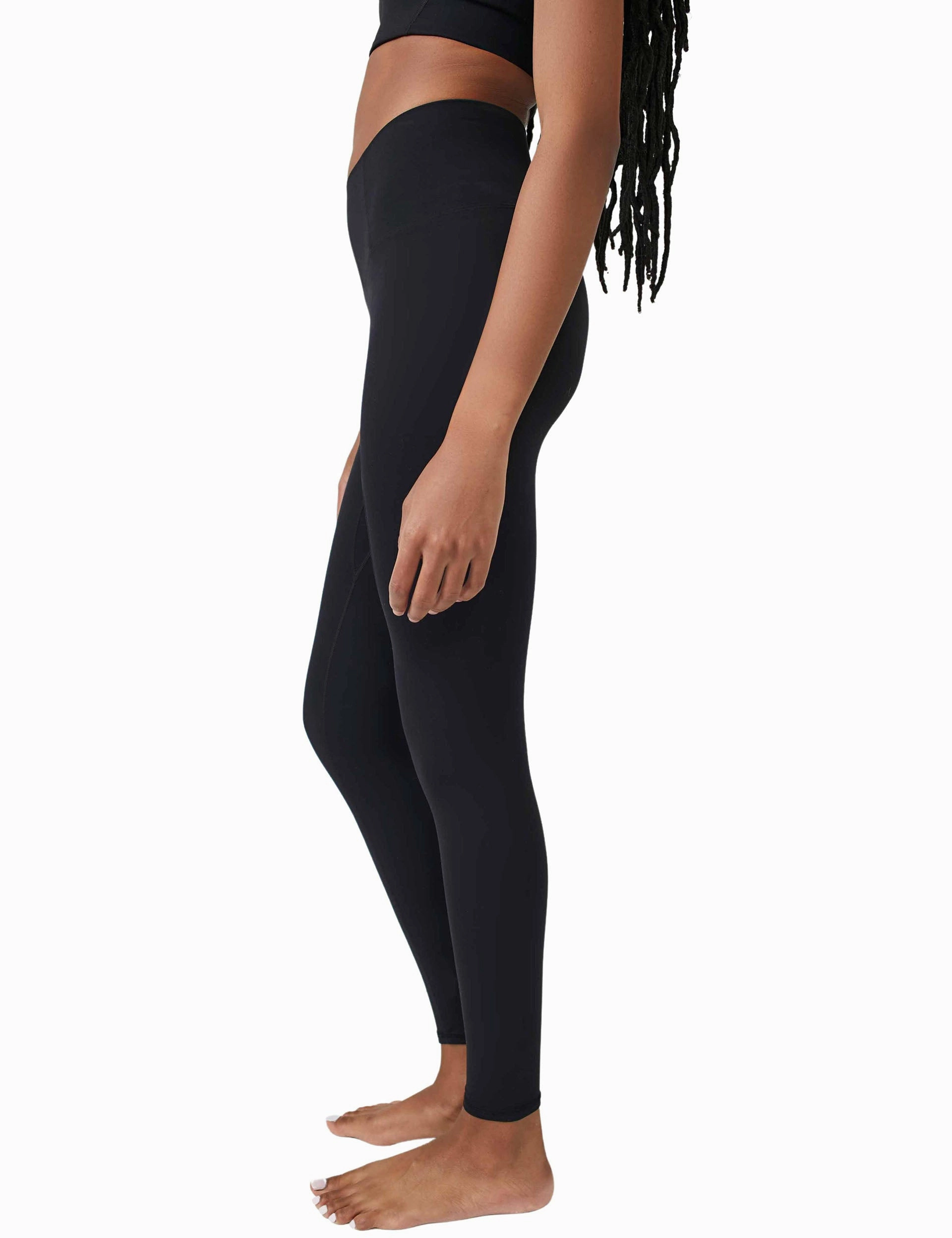 Fade Resistant Weekend Trip Never Better Legging - Black