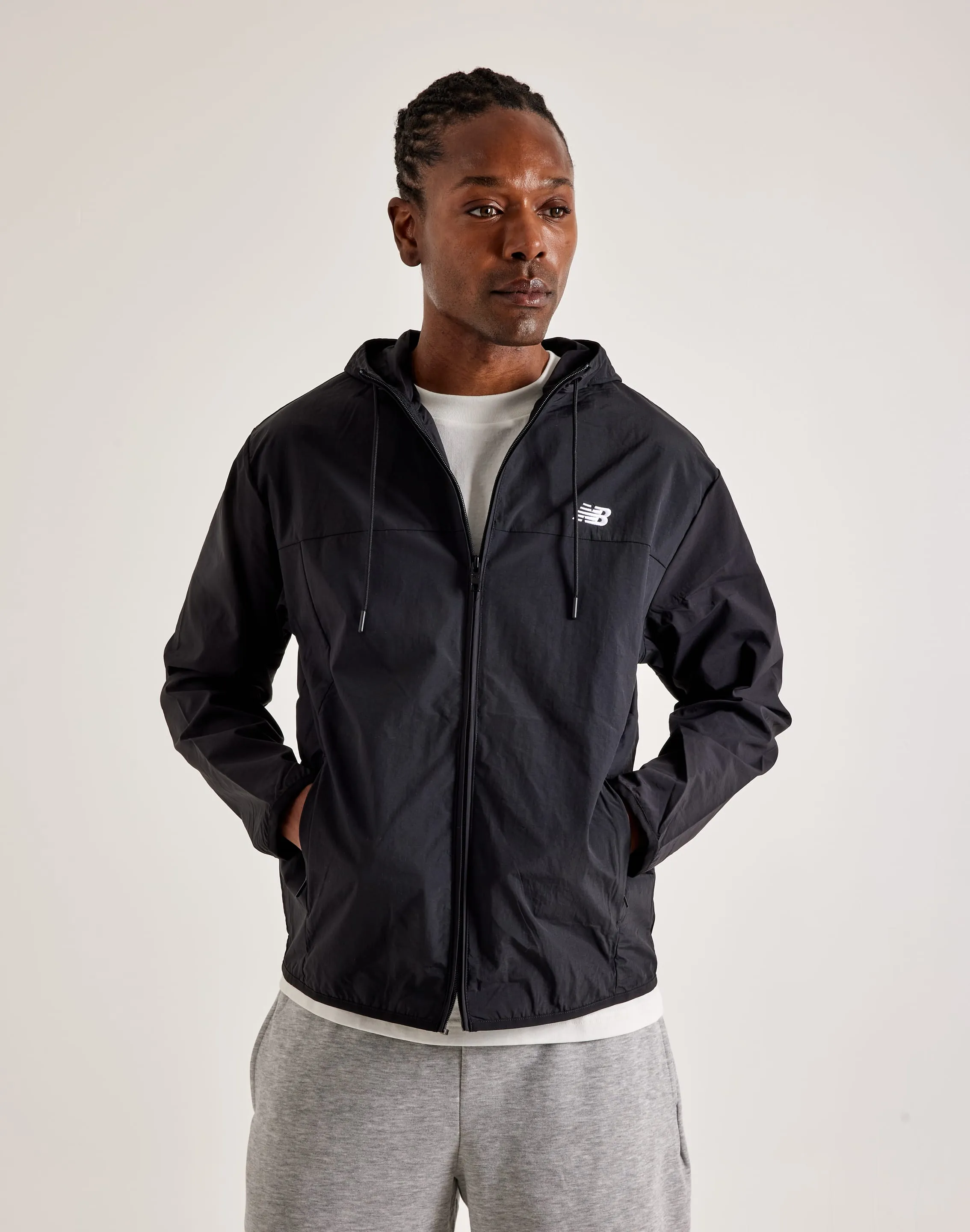 New Balance Athletics Woven Jacket Tailored Fit StretchFit