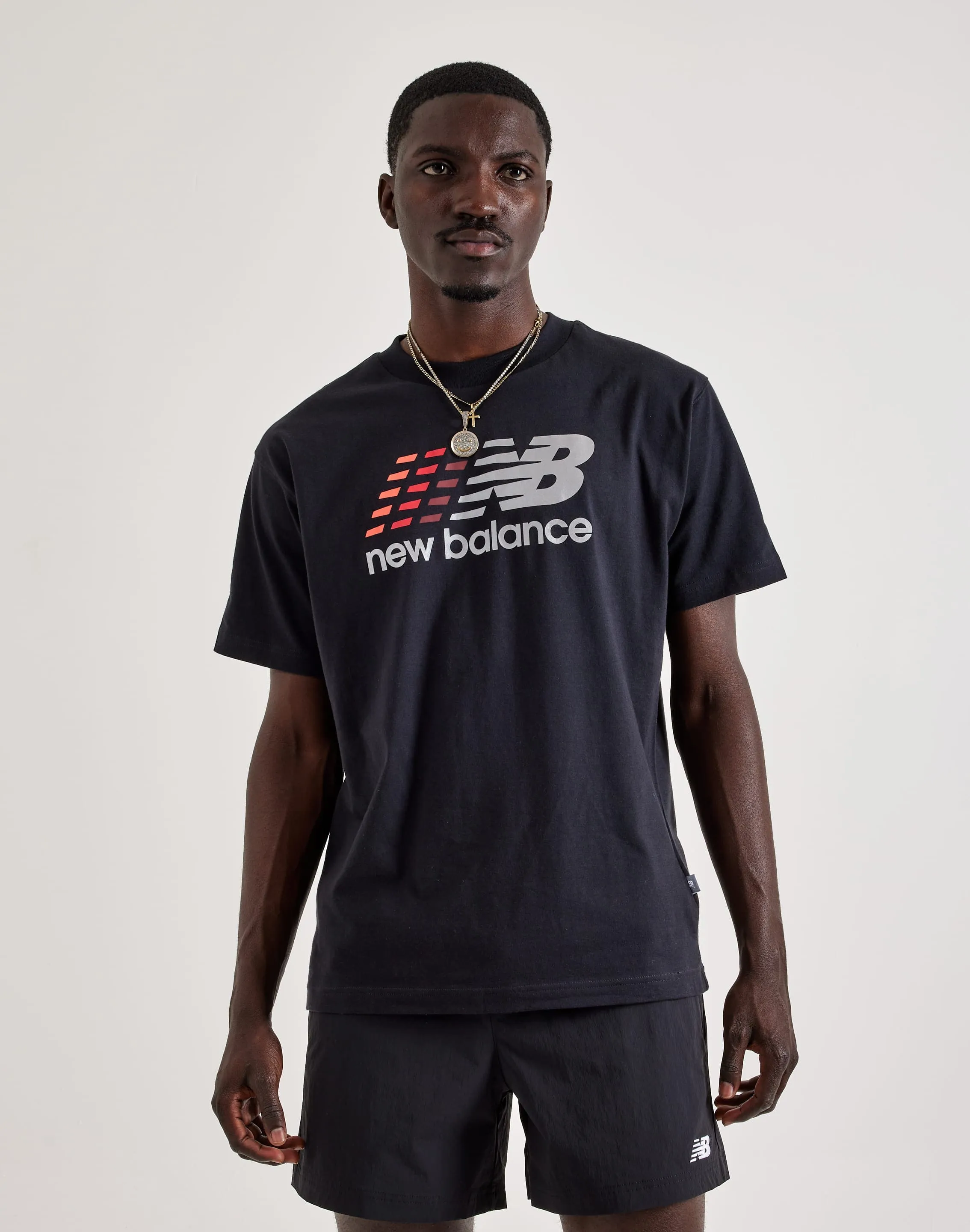 Mind Ease New Balance Linear Logo Tee