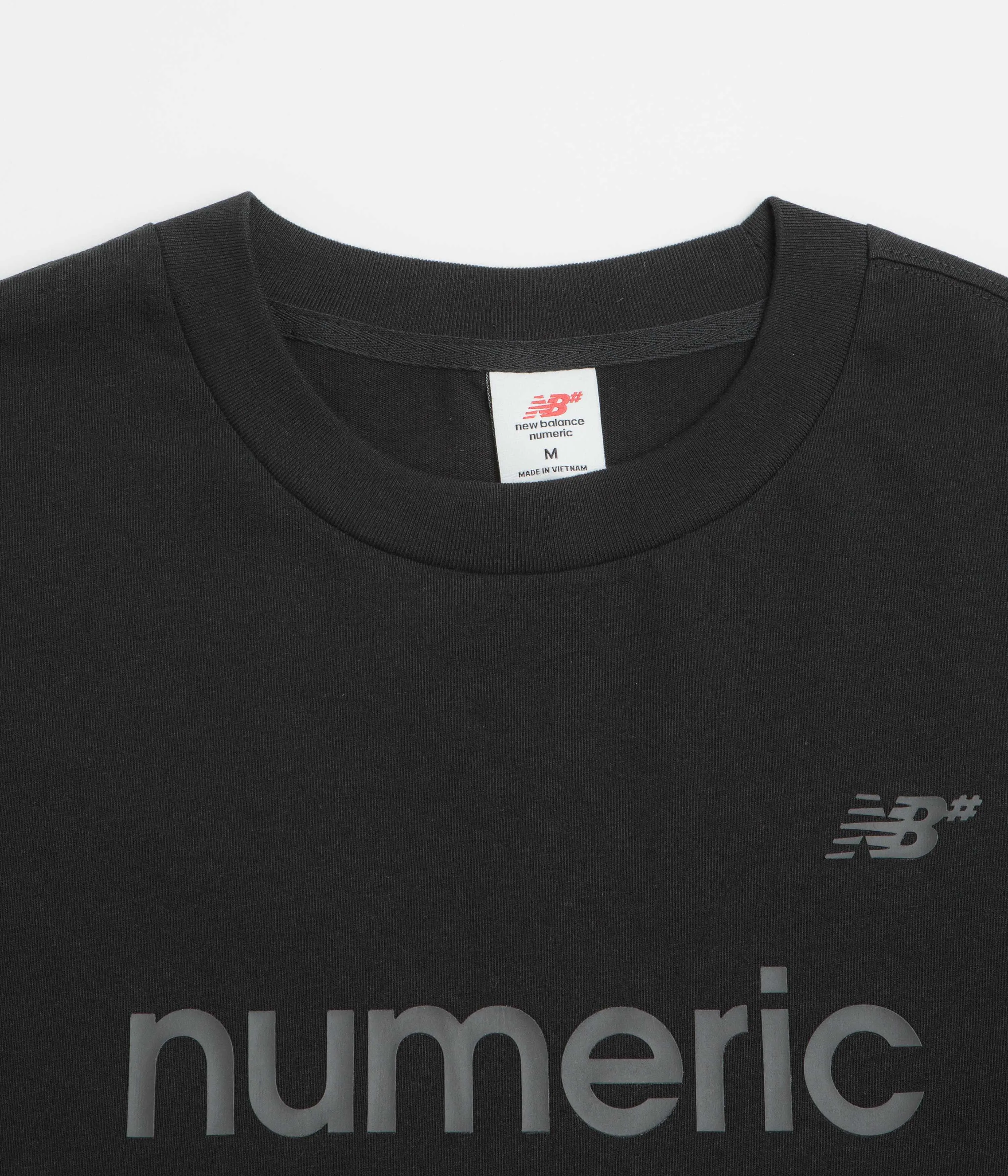 New Balance Numeric T-Shirt - Black hunting event Foldable Design